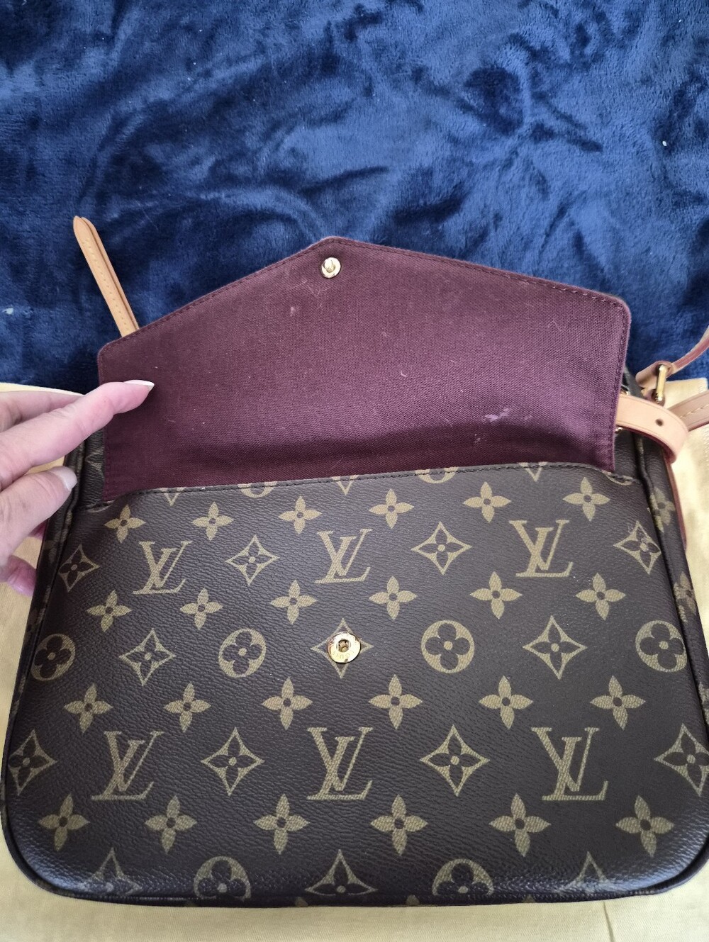 Louis Vuitton Monogram Mabillon Crossbody Bag Excellent Condition W Box - Picture 10 of 16